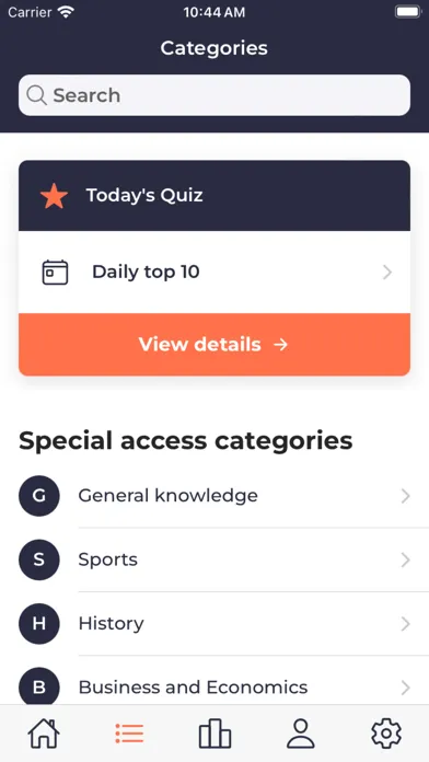 ThinkUp: Quiz, news, articles 스크린샷